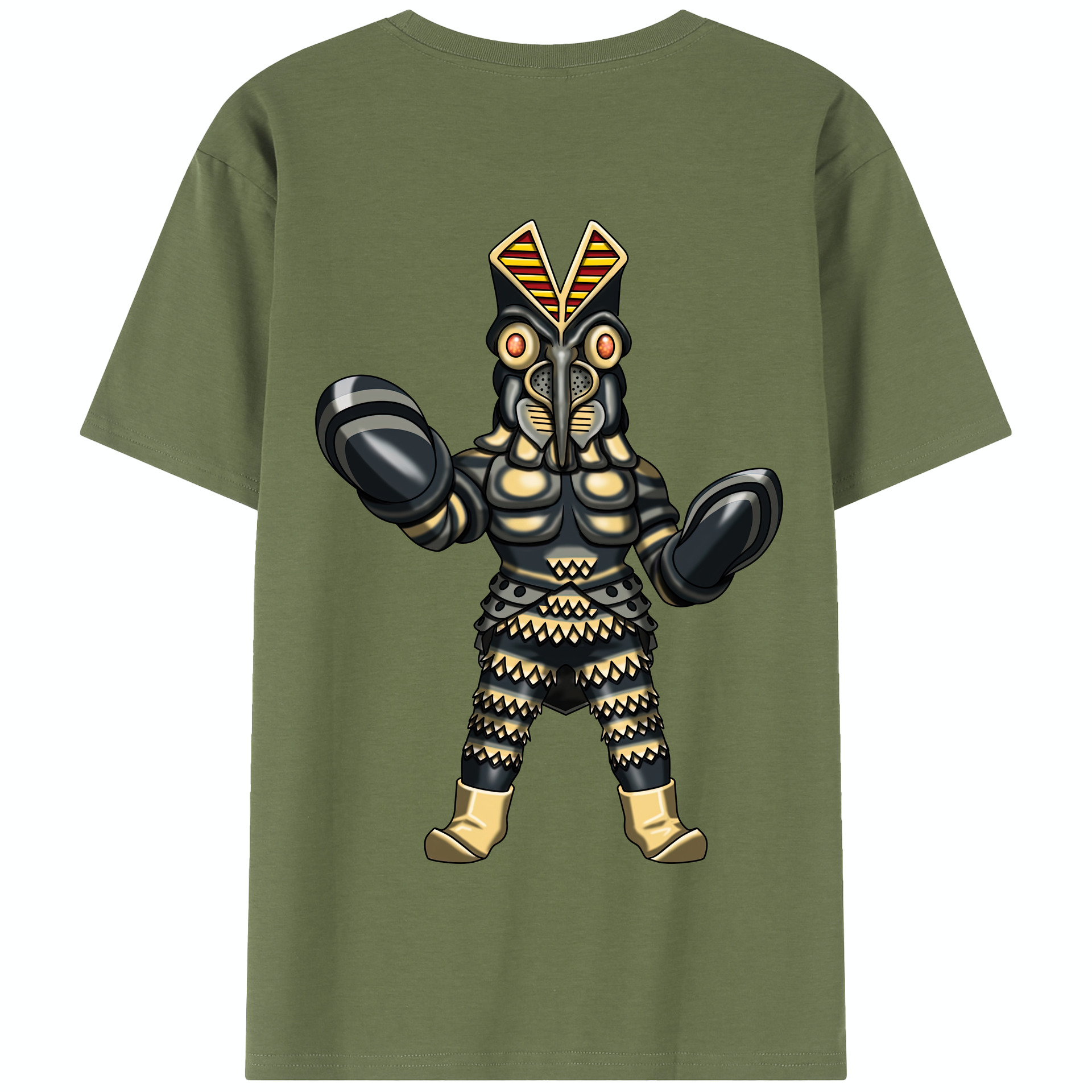 （画像用） ウルトラマン Ultraman 綿100％半袖Tシャツ（背面プリント）
